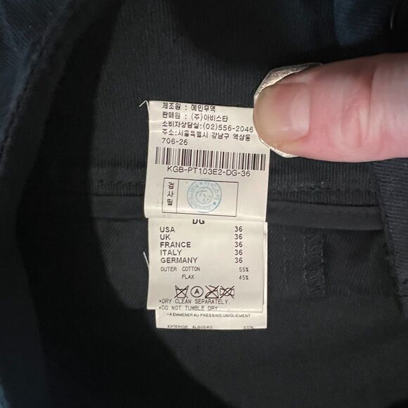 Kai-aakmann Drop-Crotch Trousers 36 NWT - Picture 9 of 12